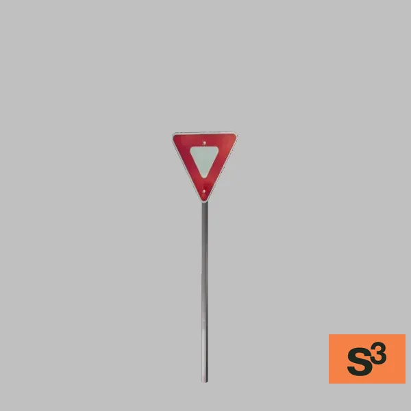yield-sign-001 — 3D model preview