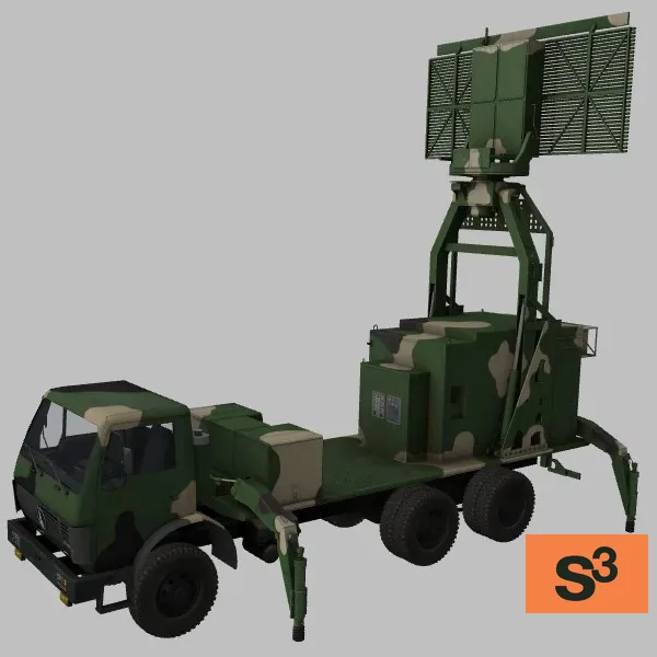YLC-18 · CN · camo — 3D model preview