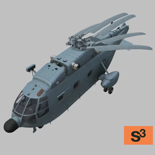 Z-8J · CN · grey — 3D model preview