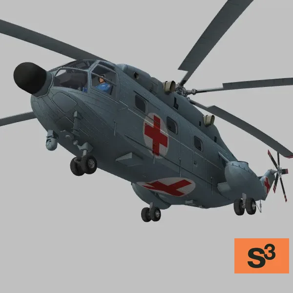 Z-8J · CN · medical — 3D model preview