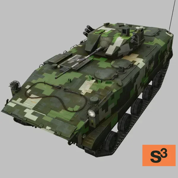 ZBD-03 · CN · camo — 3D model preview