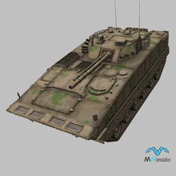 ZBD-04A · CN · desert — 3D model preview
