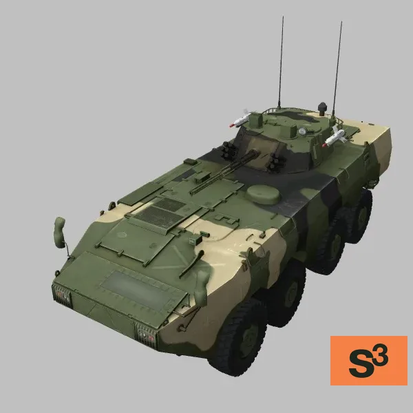 ZBL-08 · CN · camo — 3D model preview