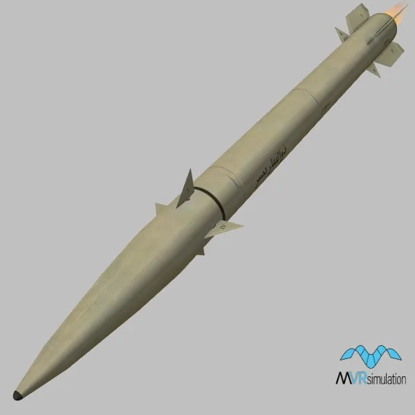 Zolfaghar · IR · desert — 3D model preview