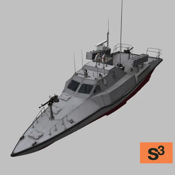 Zolfaghar · IR · grey — 3D model preview