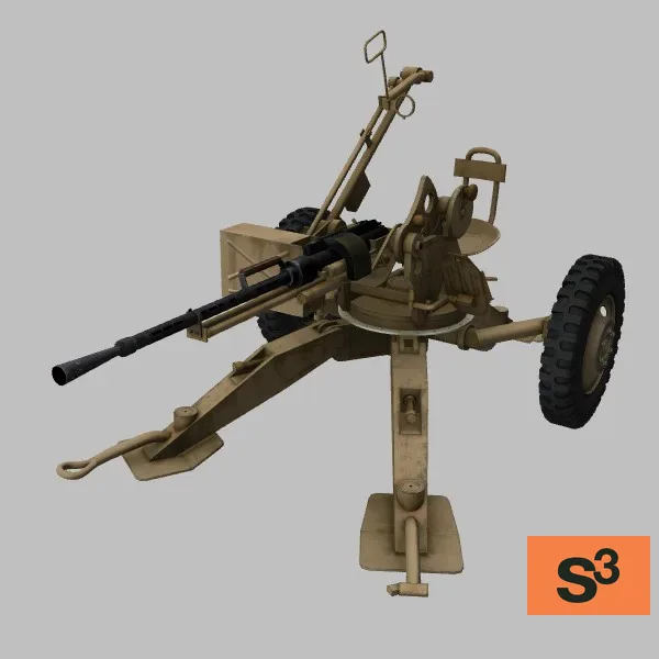 ZPU-1 · RU · desert — 3D model preview