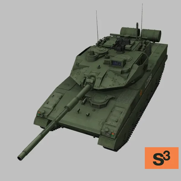 ZTQ-15 · CN · green — 3D model preview