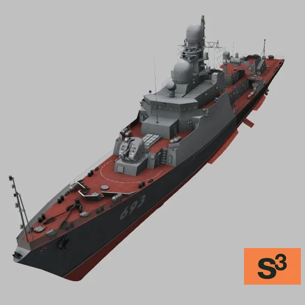 11661K-Dagestan · RU · grey — 3D model preview