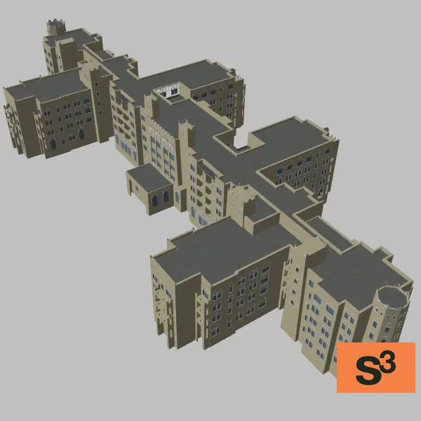 Aden-building-001 — 3D model preview